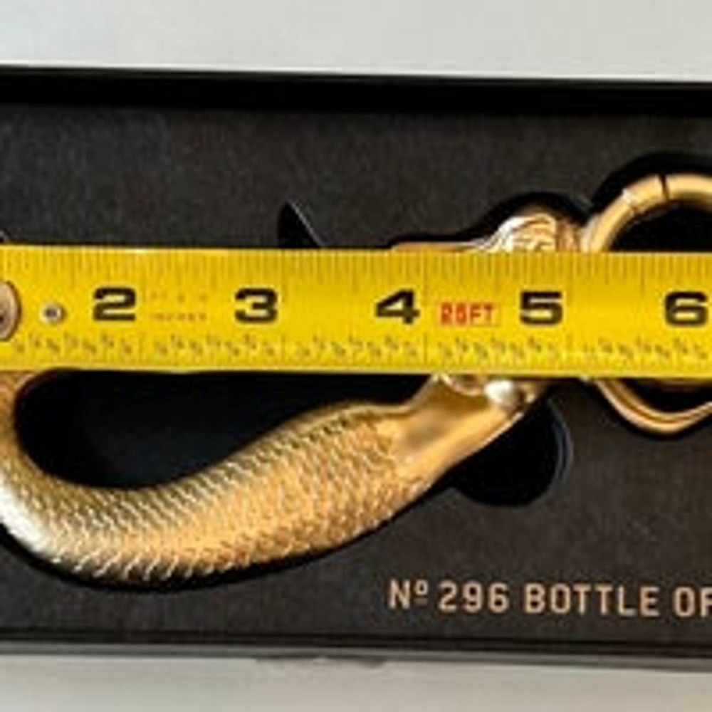 Lady Luck Mermaid Bottle‎ Opener Brass-Coated by Gentlemen's Hardware No. 296 - Picture 8 of 9